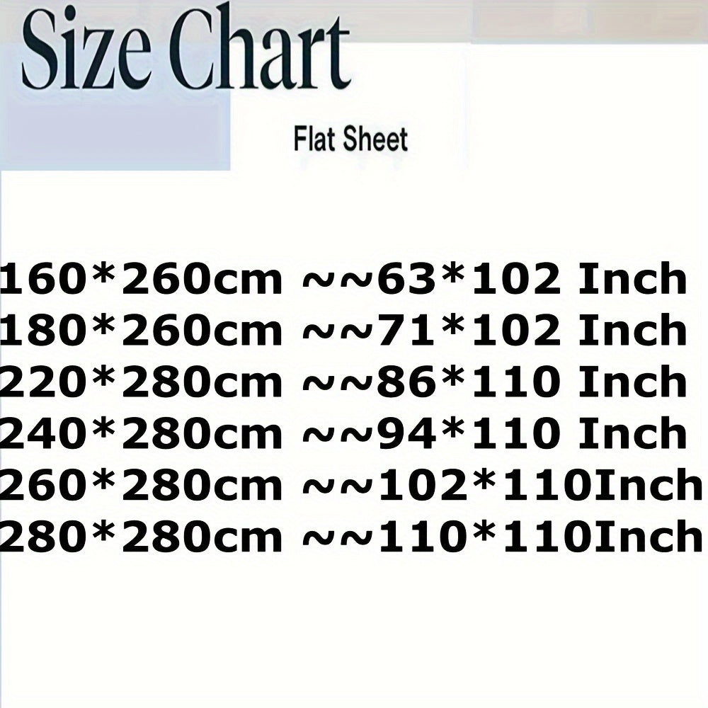1pc Luxurious European Size Microfiber Bed Sheet - Soft, Comfortable, Solid Color, Multiple Sizes, Machine Washable, Brushed Fabric, 100% Microfiber, No Print, 80-85gsm Weight