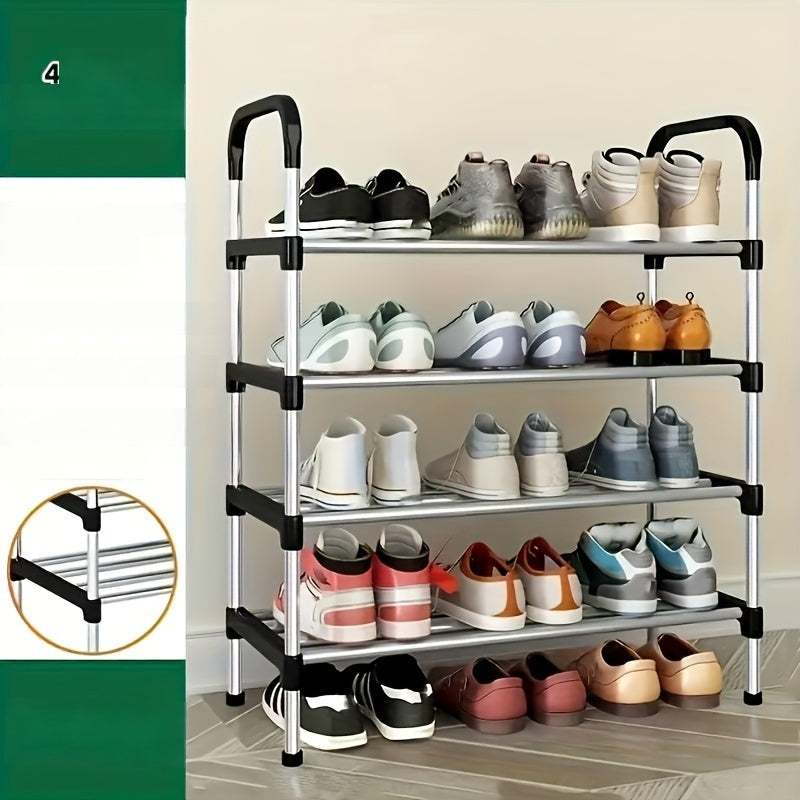 1 Set of Multi-Layer Shoe Cabinets, Free-Standing Shoe Racks, Easy-To-Assemble Shoe Cabinets, Suitable for Shoe Storage Cabinets in Retail Shoe Stores, Corridors, Bedrooms, Bathrooms, Offices, Living Rooms