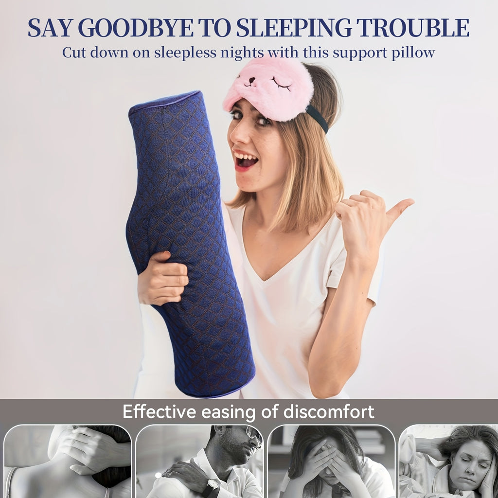 1pc Coussin de Soutien Cervical - Soins Ergonomiques du Cou pour Confort Nomade & Relaxation Instantanée, Coussinet pour Jambes