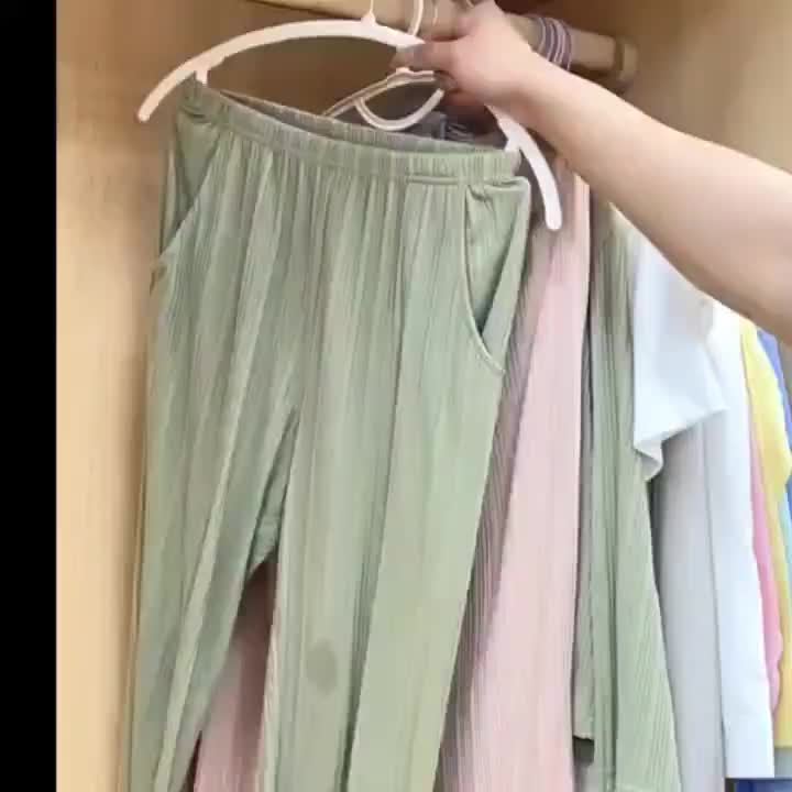 1pc Multi-Layer Wardrobe Organizer, Suitable for Saving Space with Foldable Pants Rack for Jeans, Leggings, And Long Trousers.