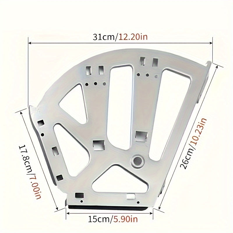 2pcs 3-Tier Flip Shoe Cabinet Accessories- Stainless Steel Thickened Shoe Rack, Invisible Flip Frame, Hidden Storage Space, Suitable for Home or Office Under-Seat Organizer