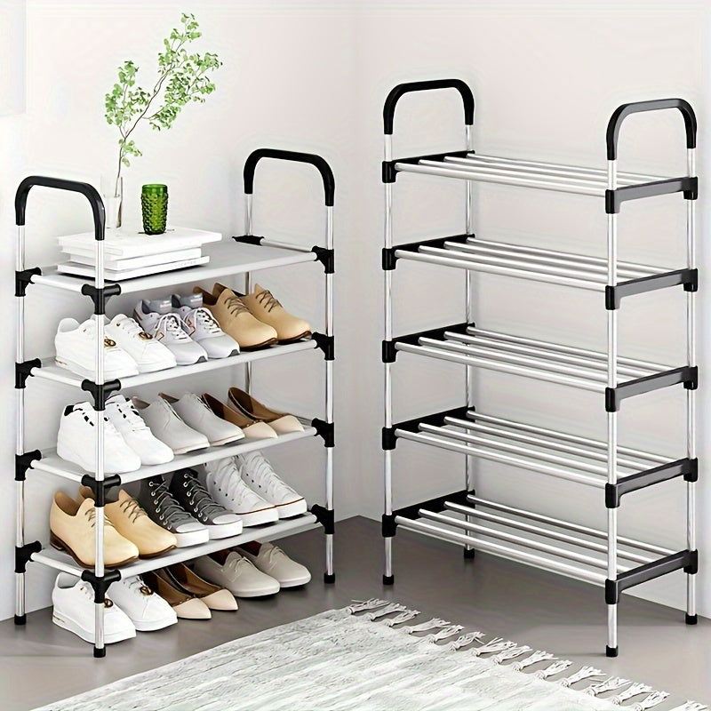 1 Set of Multi-Layer Shoe Cabinets, Free-Standing Shoe Racks, Easy-To-Assemble Shoe Cabinets, Suitable for Shoe Storage Cabinets in Retail Shoe Stores, Corridors, Bedrooms, Bathrooms, Offices, Living Rooms