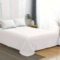 1pc Luxury 1500 Thread Count Flat Sheet - Soft, Wrinkle-Free, Polyester Top Sheet for Hotel-Style Comfort, Machine Washable, Hotel Quality Bedding | Elegant Bedding | Smooth Texture