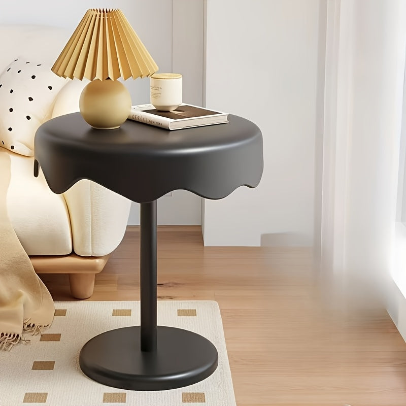 Table Basse Moderne en Plastique - Imperméable, Durable, Montage Facile, Style Contemporain pour Salon ou Chambre à Coucher, Zone d'Assise Confortable, Design de Table Minimaliste, Mobilier de Montage Rapide