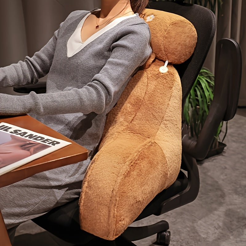 Oreiller Capybara Doudou | Coussin Polyester Multifonction avec Fermeture Éclair | Lavable en Machine | Idéal pour Bureau et Décoration Maison | Cadeau Parfait pour Noël, Pâques, Anniversaires | Design Doux et Adorable, Coussin Décoratif